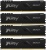 Память DDR4 4x8GB 3600MHz Kingston KF436C17BBK4/32 Fury Beast Black RTL Gaming PC4-28800 CL17 DIMM 288-pin 1.35В kit single rank с радиатором Ret