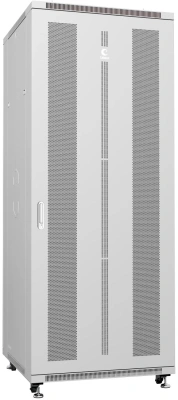 Шкаф коммутационный Cabeus (ND-05C-42U80/80) напольный 42U 800x800мм пер.дв.перфор. задн.дв.перфор. 800кг серый 700мм 104.6кг 220град. 2055мм IP20 сталь
