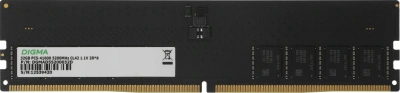 Память DDR5 32GB 5200MHz Digma DGMAD55200032D RTL PC5-41600 CL42 DIMM UDIMM 288-pin 1.1В dual rank Ret