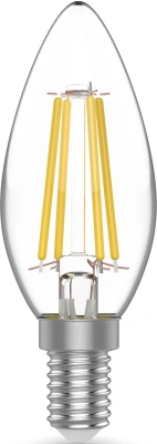 Лампа светодиодная Gauss Basic 1031116T 5.5Вт цок.:E14 свеча 220B св.свеч.бел.теп. (упак.:3шт)