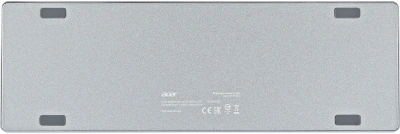 Клавиатура Acer OKW302 механическая серебристый USB Multimedia for gamer для ноутбука LED (ZL.KBDCC.01C) кабель 1.8м
