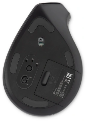 Мышь Оклик 991MW серый оптическая 2400dpi silent беспров. BT/Radio USB для ноутбука 7but (1885263)