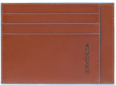 Чехол для кредитных карт Piquadro Blue Square PP2762B2R/M каштановый натур.кожа