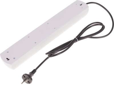 Сетевой фильтр Most LR 1.7м (6 розеток) белый (пакет ПЭ)