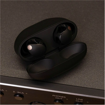 Гарнитура внутриканальные Sony WF-1000XM5 черный беспроводные bluetooth в ушной раковине (WF-1000XM5/BC)