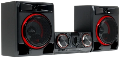 Минисистема LG CL65 черный/красный 950Вт FM USB BT