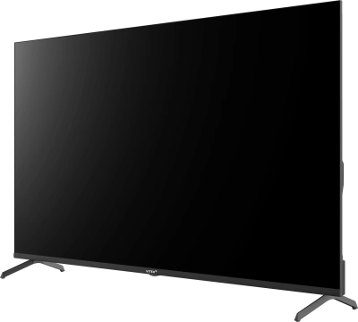 Телевизор LED Vitek 55" VT-55UBS410 Google TV Frameless черный 4K Ultra HD 60Hz MEMC DVB-T DVB-T2 DVB-C DVB-C2 DVB-S DVB-S2 USB WiFi Smart TV