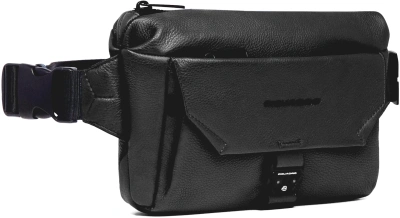 Сумка поясная Piquadro Than CA6617S135/N черная натур.кожа