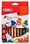 Масляная пастель Deli EC20110 Color Emotion шестигранные 18цв. картон.кор./европод.