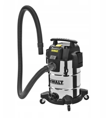 Строительный пылесос DeWalt DXV30SAPTA-QT 750Вт (уборка: сухая/сбор воды/выдув) серебристый