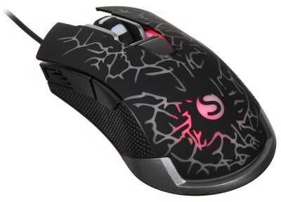 Мышь SunWind SW-M705G черный оптическая 3600dpi USB для ноутбука 6but (1422391)