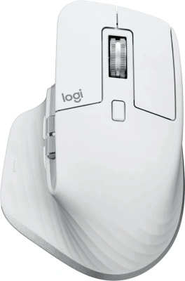 Мышь Logitech MX Master 3S светло-серый оптическая 8000dpi беспров. BT/Radio USB 5but (910-006566)