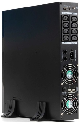 Источник бесперебойного питания Бастион Rapan-UPS 1000-Rack-IN-2X9-E 700Вт 1000ВА черный