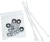Патч-панель Cabeus PL-24-CAT.6-DUAL 19" 1U 24xRJ45 кат.6 UTP