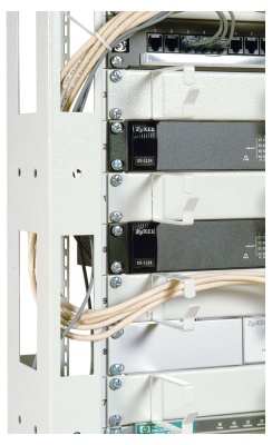 Стойка двухрамная ЦМО СТК-24.2 24U 620ммX800мм направл.под закл.гайки 250кг серый