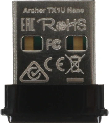Сетевой адаптер Wi-Fi TP-Link Archer TX1U Nano AX300 USB 2.0 (ант.внутр.) 1ант.