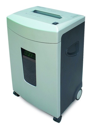 Шредер Office Kit S220 2x9 (секр.P-5) фрагменты 14лист. 32лтр. скрепки скобы пл.карты CD