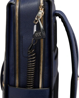 Рюкзак женский Piquadro Patricia CA6839W140BM/BLU темно-синий натур.кожа