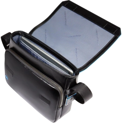 Сумка кросс-боди мужская Piquadro Blue Square CA6812B2/N черная натур.кожа