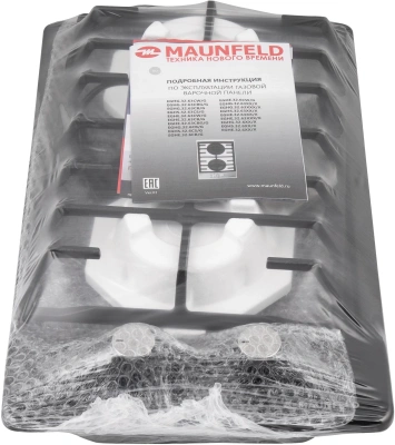 Газовая варочная поверхность Maunfeld EGHE.32.6CB/G черный