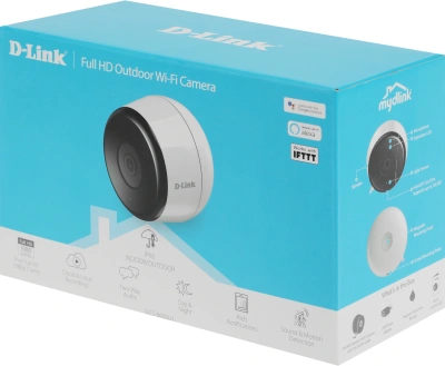 Камера видеонаблюдения IP D-Link DCS-8600LH Wi-Fi 3.26-3.26мм цв. корп.:белый (DCS-8600LH/A2A)