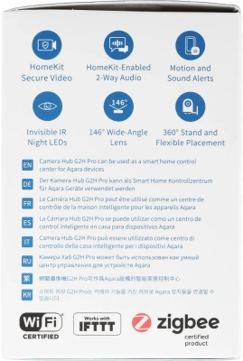 Камера видеонаблюдения IP Aqara Camera Hub G2H Pro Wi-Fi 4-4мм цв. корп.:белый (CH-C01)