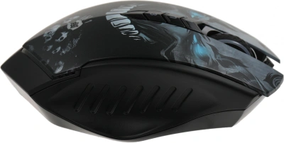 Мышь A4Tech Bloody R80 Plus Skull черный/рисунок оптическая 5000dpi беспров. USB 7but (R80 PLUS (SKULL))