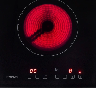 Варочная поверхность Hyundai HHE 3251 BG черный