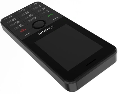 Мобильный телефон XENIUM X240 черный моноблок 2Sim 2.4" 240x320 Nucleus 0.3Mpix GSM900/1800 MP3 FM microSD max32Gb