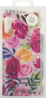 Чехол (клип-кейс) Gresso для Samsung Galaxy A02 Air прозрачный/рисунок (GR17AAAE9162)