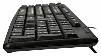 Клавиатура Оклик 130M черный USB (337077) кабель 1.6м
