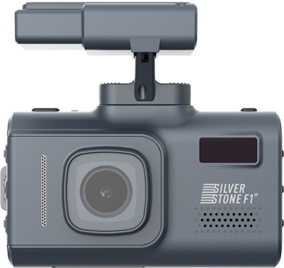 Видеорегистратор с радар-детектором Silverstone F1 Hybrid UNO SPORT серый 1080p 140гр. GPS AIT 8339