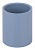 Подставка Deli NS023 BLUE Nusign 1отд. для письменных принадлежностей синий пластик