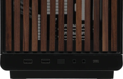 Корпус Lian-Li A3 Wood черный без БП mATX 10x120mm 2x140mm 2xUSB3.0 1xUSB3.1 audio bott PSU
