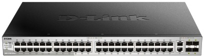 Коммутатор D-Link DGS-3130-54TS/B DGS-3130-54TS/B1A (L3) 48x1Гбит/с 2x10Гбит/с 4SFP+ управляемый