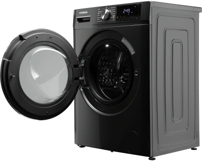 Стиральная машина Hyundai WFD9403 класс: B загр.фронтальная макс.:10кг (с сушкой) темно-серый инвертор