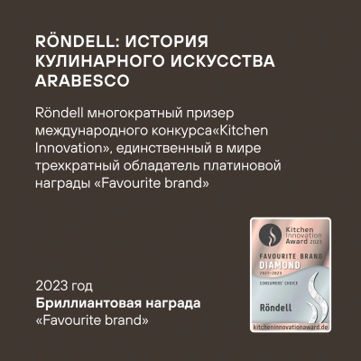 Френч-пресс Rondell Calypso RDS-1821 0.6л прозрачный