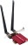Сетевая карта Wi-Fi + Bluetooth Cudy WE9300 BE9300 PCI Express x1 (ант.внеш.съем) 2ант.