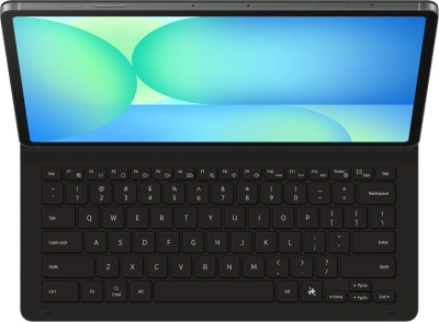 Чехол-клавиатура Samsung для Samsung Galaxy Tab S10 FE+ Book Cover Keyboard Slim поликарбонат/полиуретан черный (EF-DX620UBRGRU)