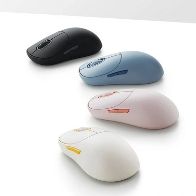 Мышь Xiaomi Wireless Mouse 3 черный оптическая 1200dpi silent беспров. BT/Radio USB для ноутбука 4but (BHR8913GL)