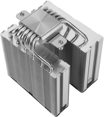 Устройство охлаждения(кулер) Thermalright Royal Knight 120 Soc-AM5/AM4/1200/1700/1851 серебристый/черный 4-pin 28.4dB Al+Cu Ret (RK120)