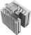 Устройство охлаждения(кулер) Thermalright Royal Knight 120 Soc-AM5/AM4/1200/1700/1851 серебристый/черный 4-pin 28.4dB Al+Cu Ret (RK120)