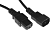 Шнур питания Lanmaster LAN-PP13/14-10-BK C13-С14 проводник.:3x0.75мм2 10м 220В 10А черный