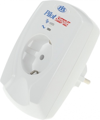 Сетевой фильтр Pilot Single (1 розетка) белый (коробка)
