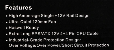 Блок питания Thermaltake ATX 650W Litepower (20+4pin) APFC 120mm fan 5xSATA RTL