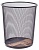 Корзина для бумаг Deli E9188 круглая 10л. мет.сетка черный (12 шт. в упаковке)