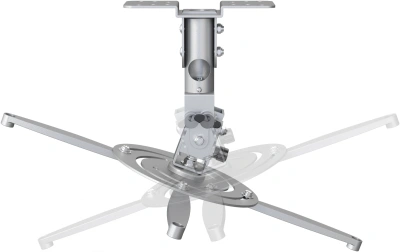 Кронштейн для проектора Cactus CS-VM-PR04-AL серебристый макс.22кг потолочный поворот и наклон