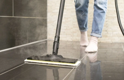 Пароочиститель напольный Karcher SC 2 EasyFix 1500Вт белый/черный
