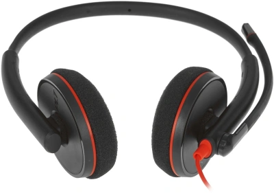Наушники с микрофоном Poly Blackwire 3220 черный накладные USB оголовье (8X228A6)