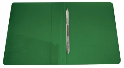 Папка метал.пруж.скоросш. Бюрократ -PZ07P A4 пластик 0.7мм внут.и торц.карм ассорти